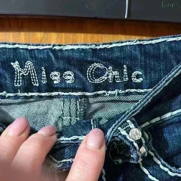Miss Chic Jeans  Sz 1 - Picture 4 of 6